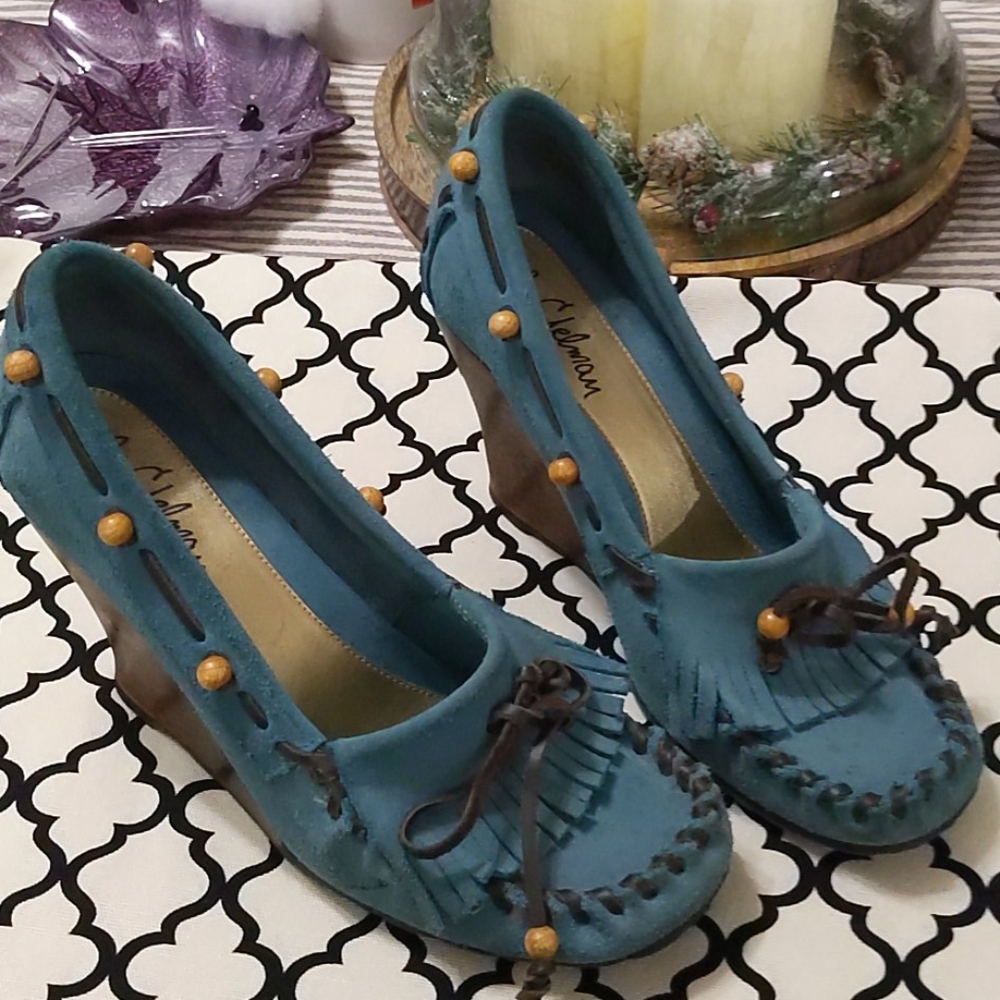Sam Edelman Moccasin Style Wedges